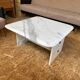Table basse en marbre, années 1980