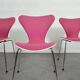 Chaise Arne Jacobsen pour Fritz Hansen 1991 vintage