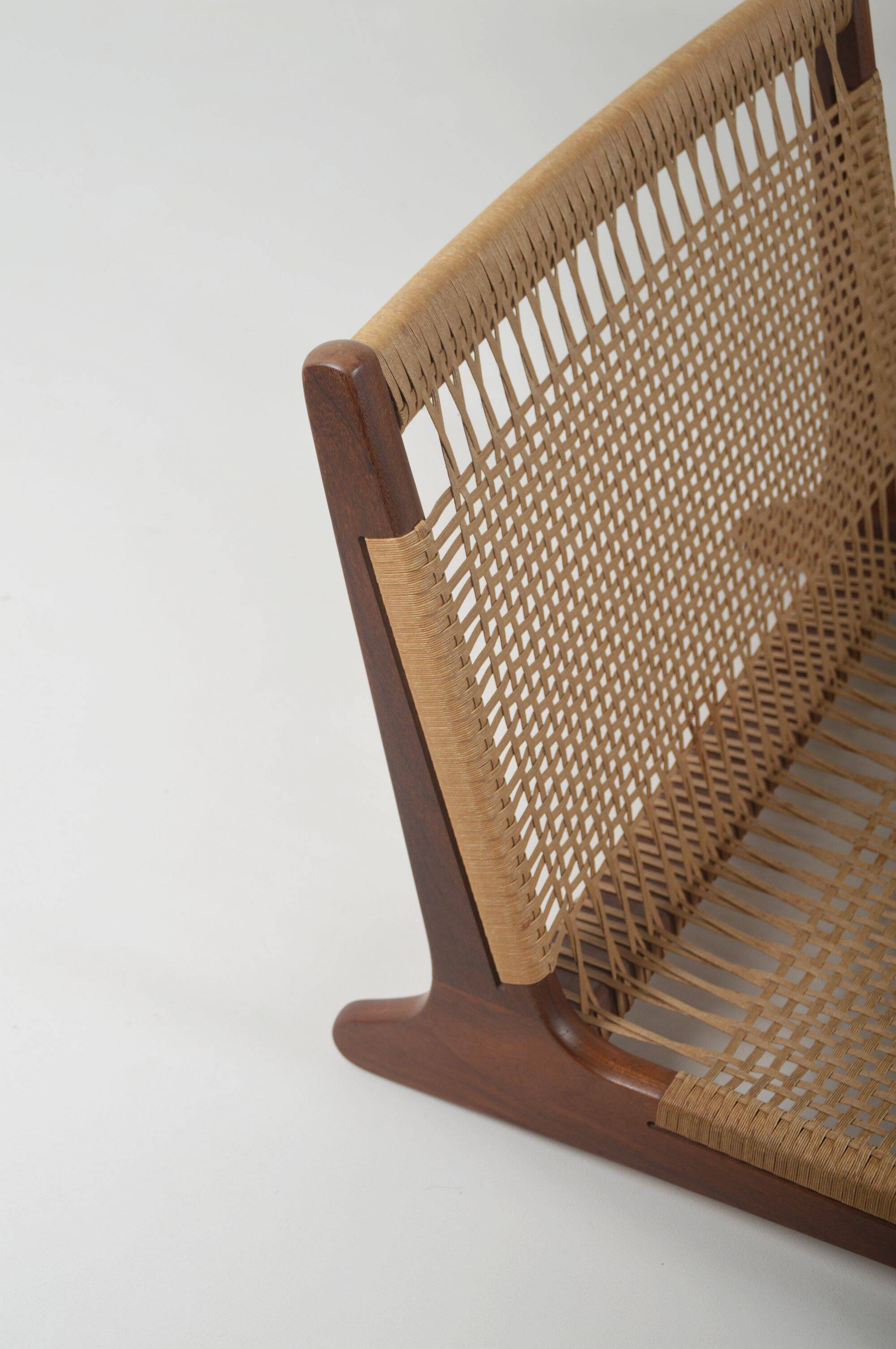 Set of Danish armchairs TV161 designed by Hans Olsen for Bramin, 1950s
