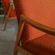 Pair of armchairs by Jiri Jiroutek for Interier Praha, orange color 1970