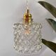 Bubble glass pendant light - Béa model