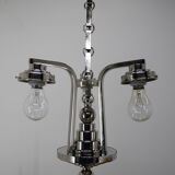 Art Deco 3-flamming Chandelier, 1920s
