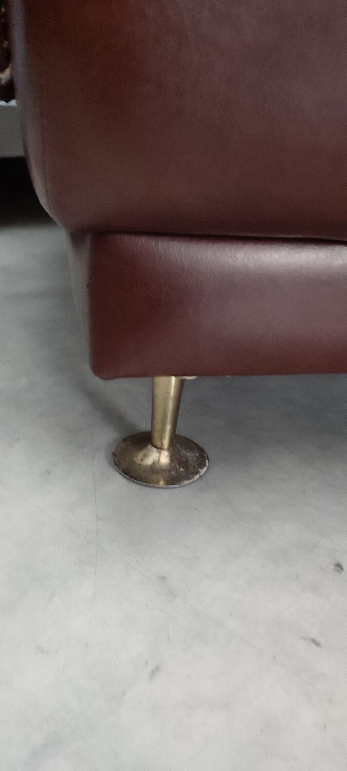 Vintage leather armchair