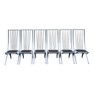 Suite de 6 chaises “Harp” - 1980