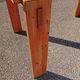 Brutalist style pine table from the 1970s.