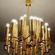 Large and superb Vintage Sputnik Chandelier from Sciolari, Italy, 60s