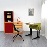 Meuble bureau années 70, modulable, Flötotto