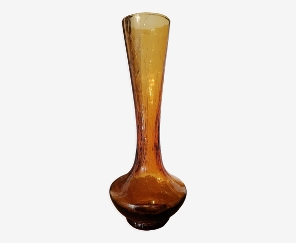 Sioliflore en verre ambré
