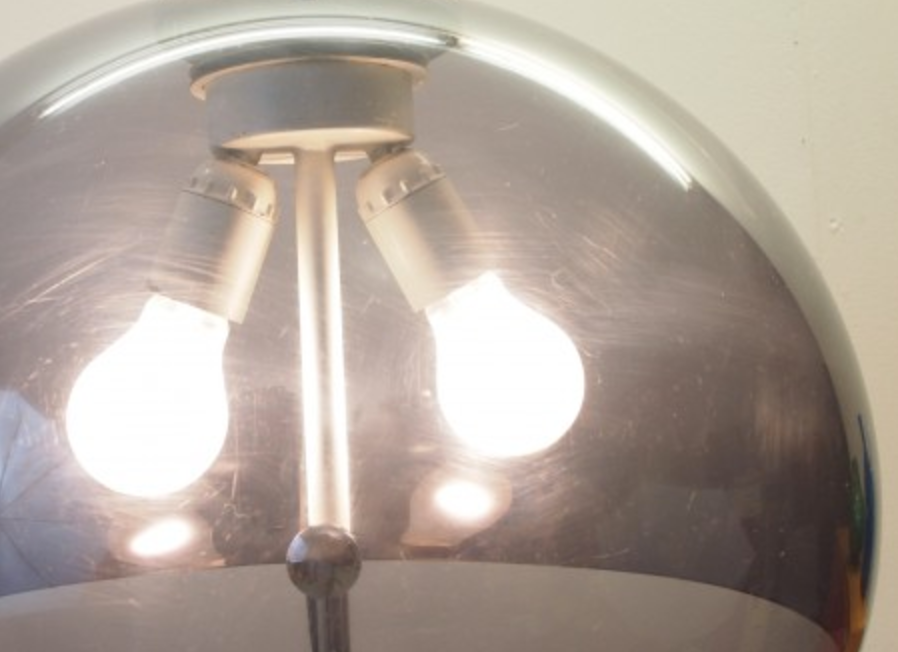GEPO blue gray space age lamp