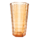 Art Deco vase, pink crystal glass, Zawiercie Glassworks, Poland, 1930s