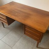 Danish Falster Teak Desk by Svend Madsen, 1960s