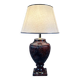 Lampe luxe céramique marbrée années 80