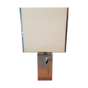 Vintage brushed aluminum lamp, space age, 1970s