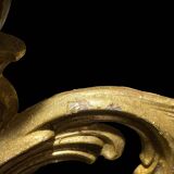 Pair of brass candlesticks