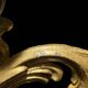 Pair of brass candlesticks