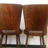 2 vintage 1960s dove baumann chairs