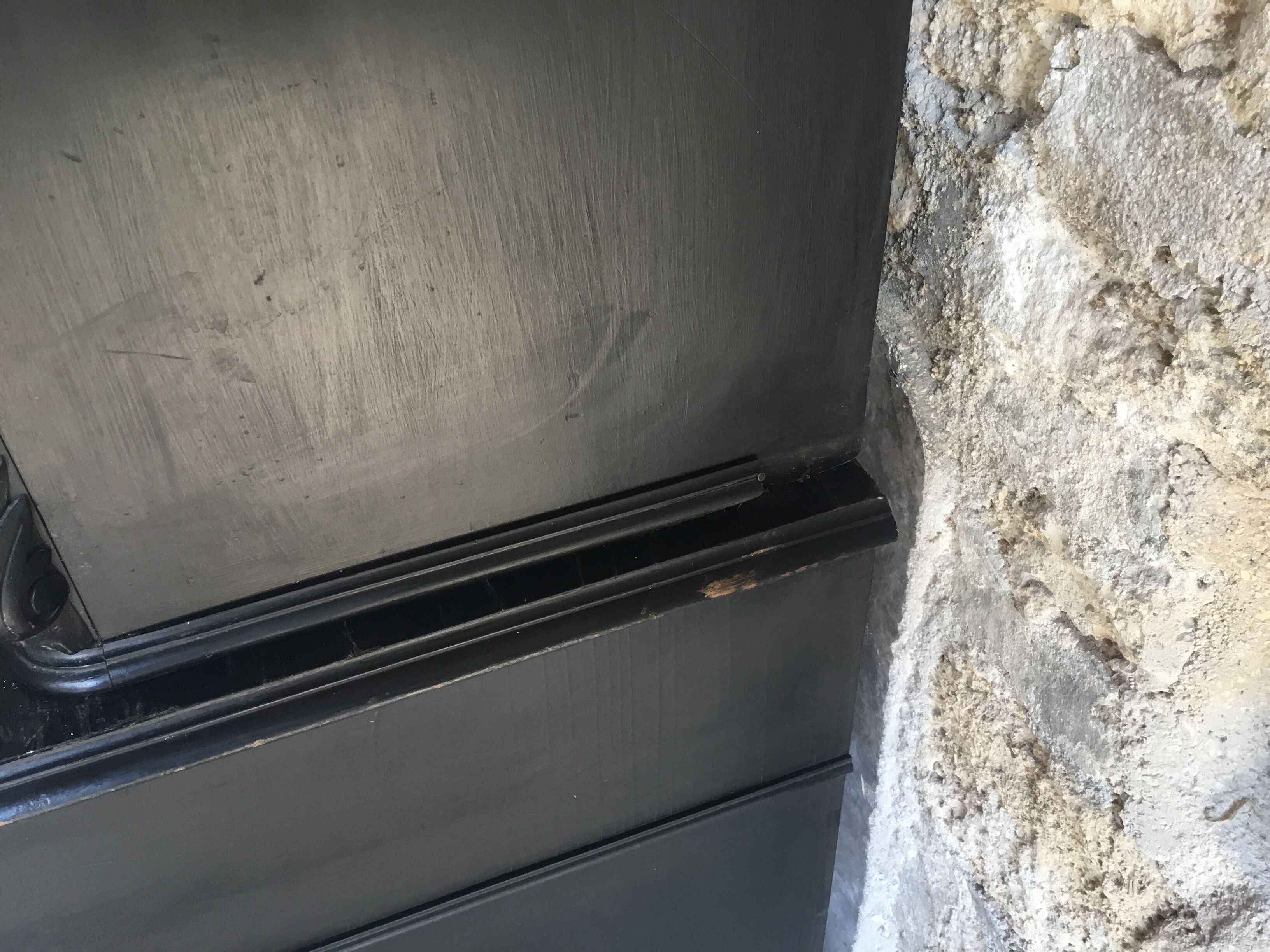 Black glazed sideboard Napoleon III era