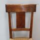 Chaise à langer paillée en merisier, époque directoire - 1ère partie du xixe