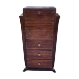 Art Deco secretary in mahogany 1930