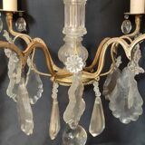 Old chandelier pampilles