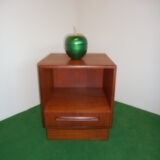 Vintage teak bedside