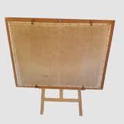 Robert morlhon (mo.ro) – huile sur toile originale de 1973 – provence
