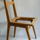 Pair of chairs 50-60 to upholster and skate