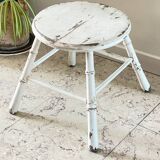 old bamboo style stool