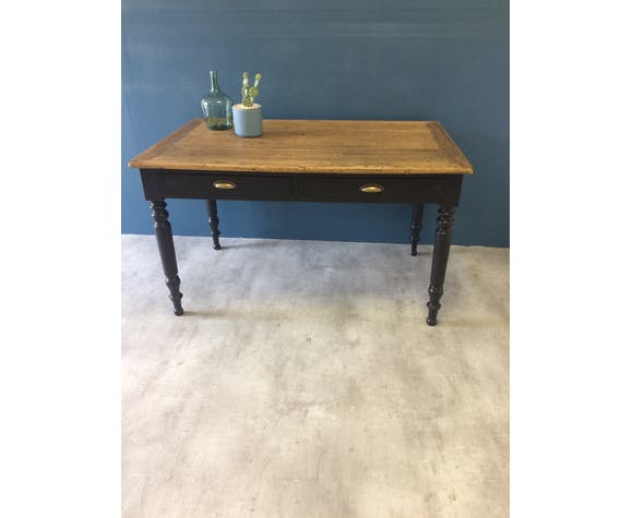 Farm table with drawers