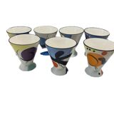 Ice cream cups set