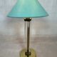 Vintage Hollywood Regency table lamp – brass and perspex