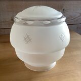 Globe en opaline