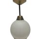 Lampe suspendue Art Déco, Pologne, années 1950