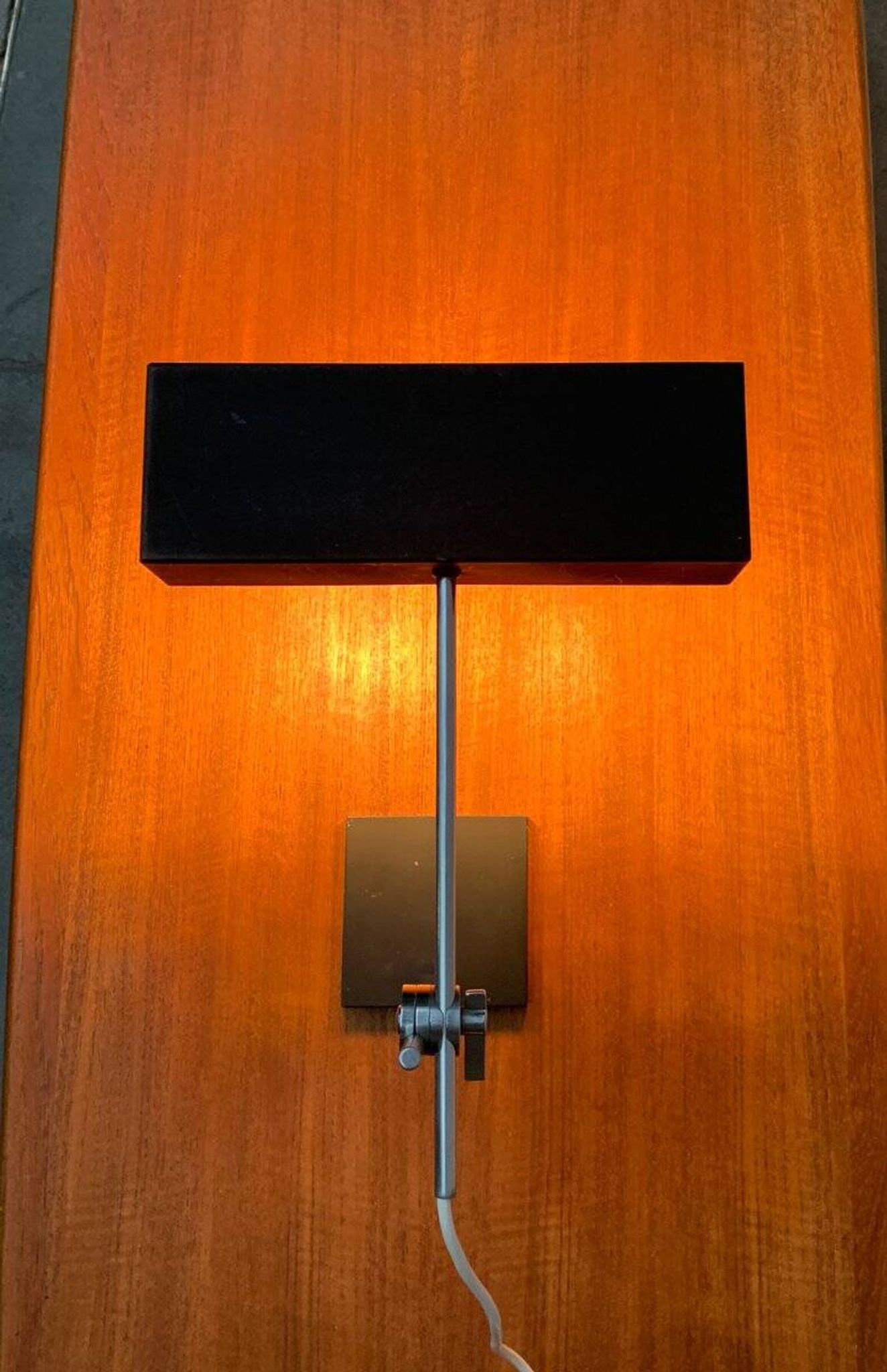 Lampe de table minimaliste du milieu du siècle, années 1960, lot de 2
