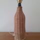 Wicker lamp foot
