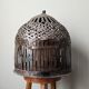 Wrought iron birdcage handmade in India.