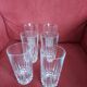 6 verres haut en cristal d’Arques