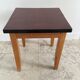 Table basse en formica et bois vintage