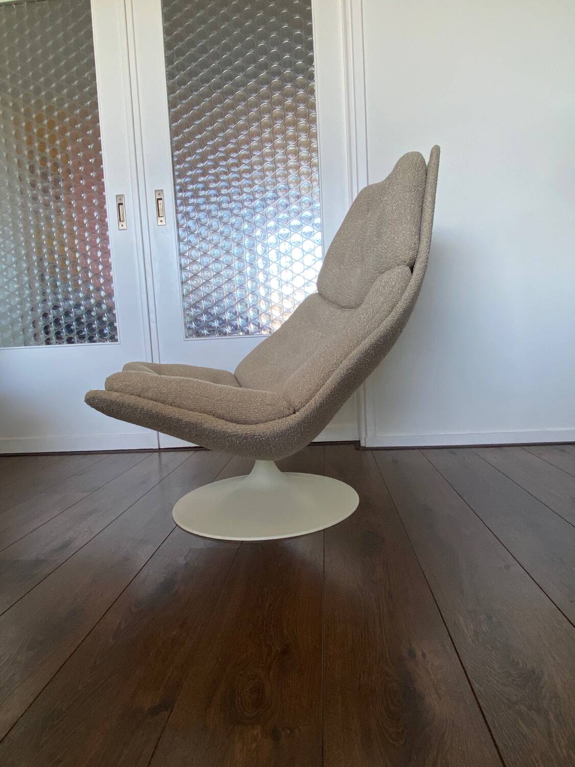 Fauteuil Lounge Artifort modèle F588 par Geoffrey Harcourt, années 1960