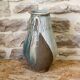 Glazed stoneware vase