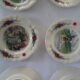 6 dessert plates LOUX Obernai 557112 sarreguemines