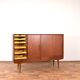 Buffet Haut Mid-Century en Teck Modèle 13 par Gunni Omann pour Omann Jun