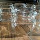 Set of 6 vintage culbuto glass whiskey glasses