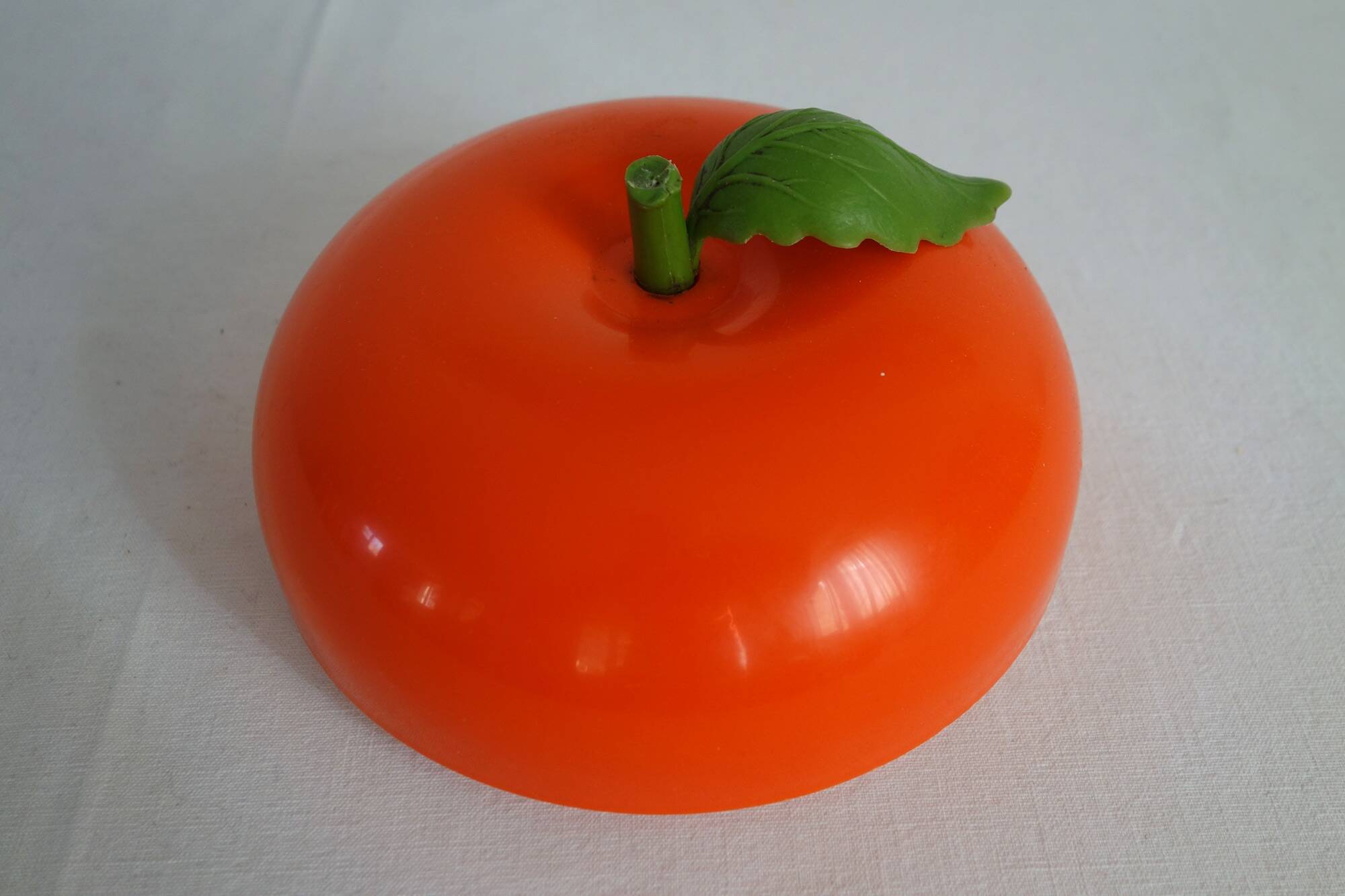 Vintage Orange Apple Ice Bucket