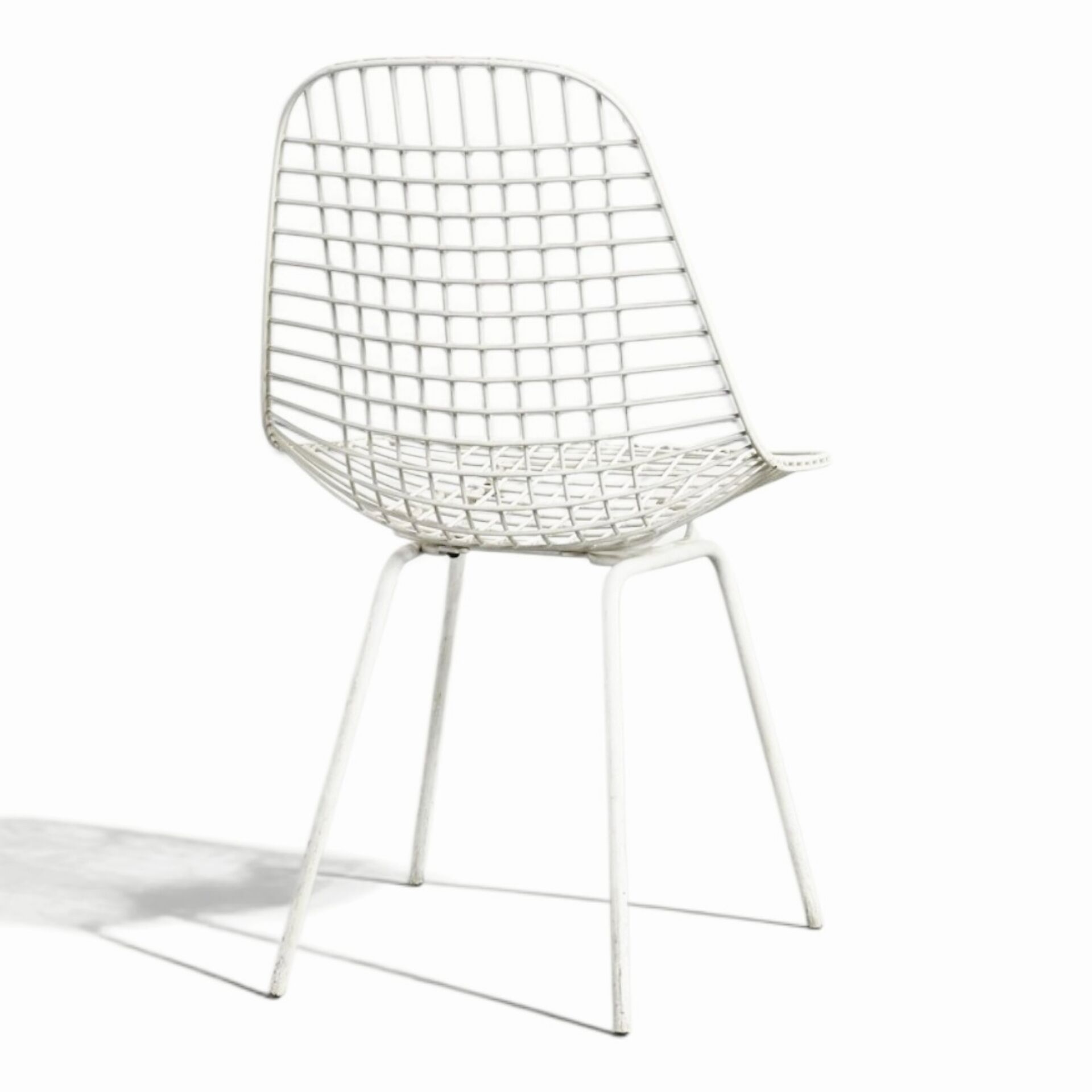 Lot De 4 Chaises "bikini" De Charles & Ray Eames Pour Herman Miller