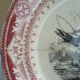 Assiette Digoin Sarreguemines mois de Juillet