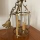 Vestibule lantern, gilded bronze, Louis XVI style