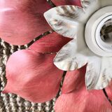 Flower wall sconce of the 70s