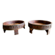 Paire chakki, tables basses, Inde