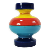 Vase en céramique Bauhaus, Zeller Keramik, conçu par G. Schmider, Allemagne, 195